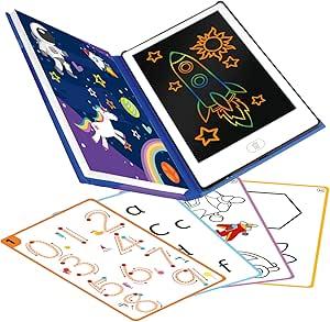 Bekijk leuke cadeautip : Big Minds - Tekentablet Magisch Tablet Boek Formaat | LCD